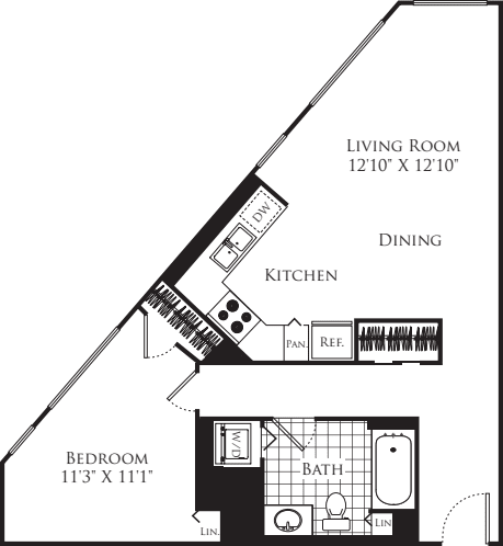 1 Bedroom FP 27