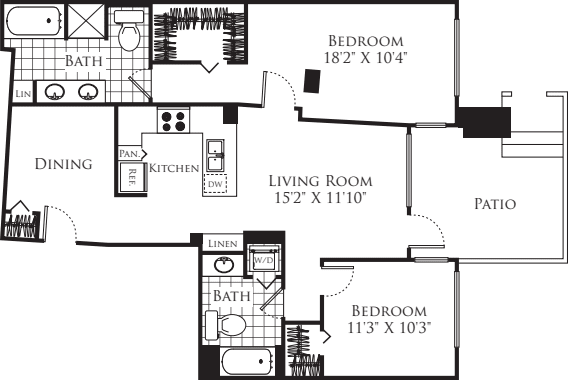 2 Bedroom FP 07 floorplan