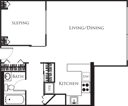 1 Bedroom A