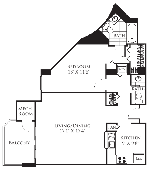 Chelsea B floorplan