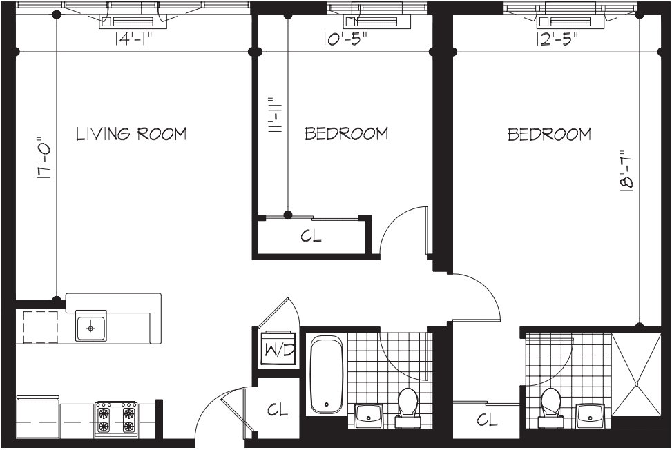 2B floorplan