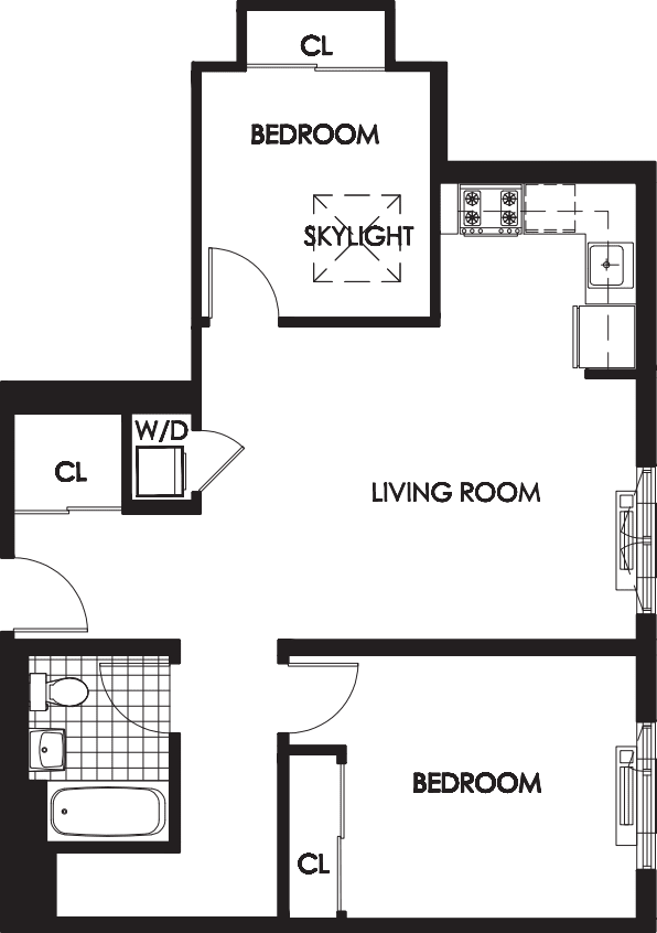 2H floorplan