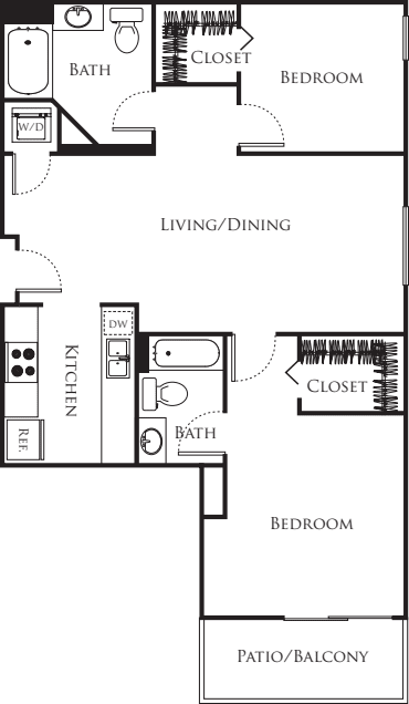 Halo floorplan