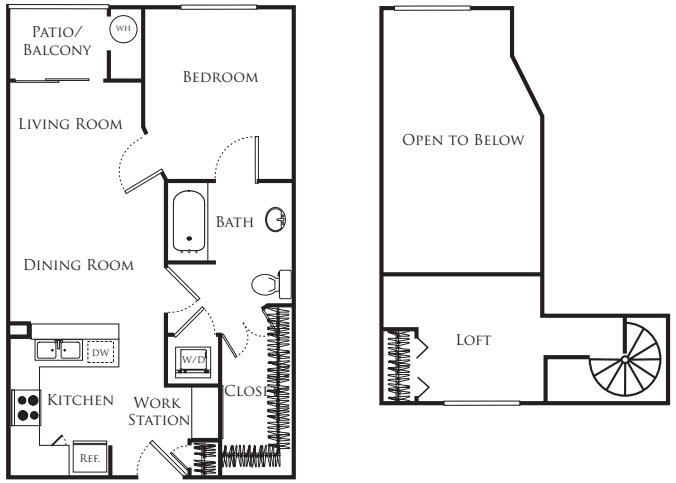 Brittany with Loft floorplan