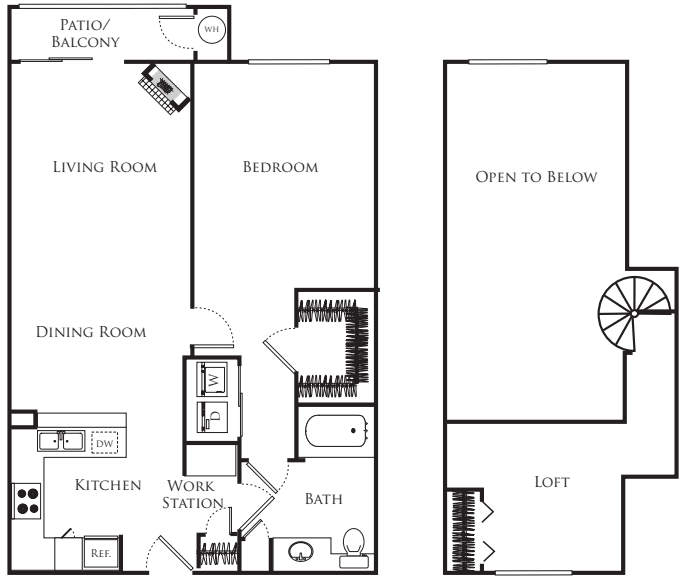 Provence with Loft floorplan