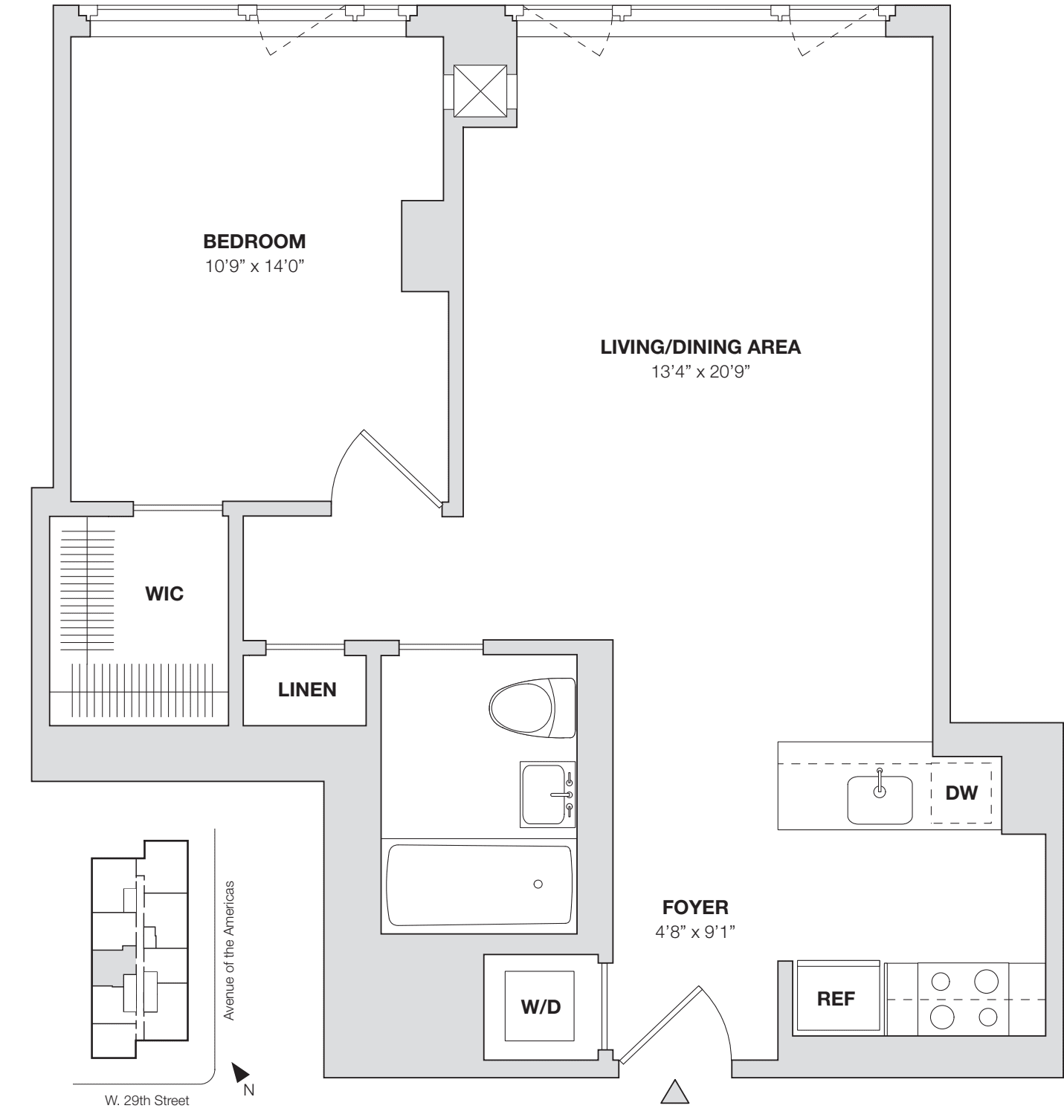 1 Bedroom A