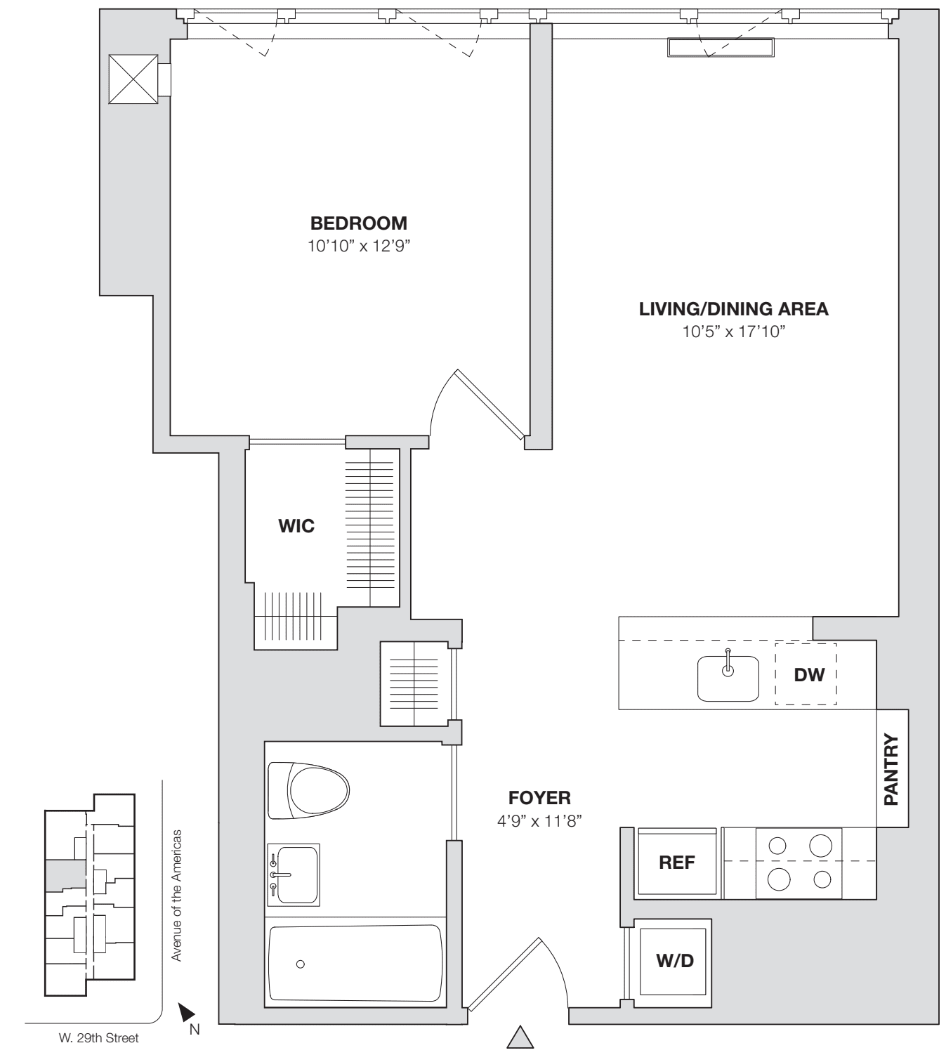 1 Bedroom C