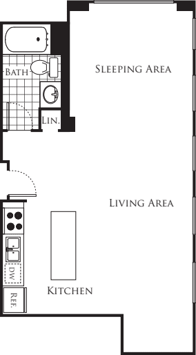Studio C2 floorplan