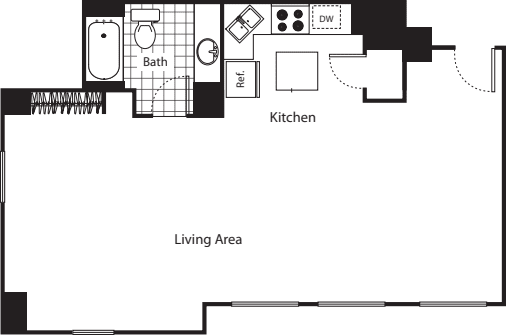 Studio D3 floorplan