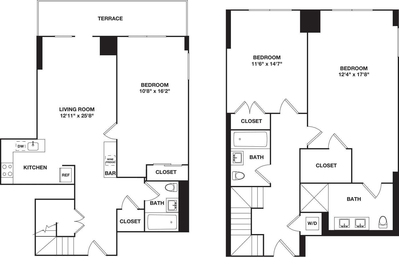 Three Bedroom Duplex E