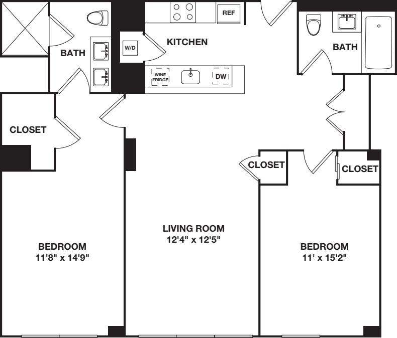 Two Bedroom H