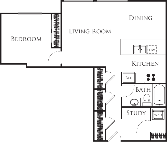 A14 floorplan