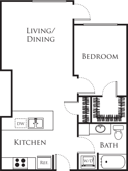 A23- Income Restricted floorplan