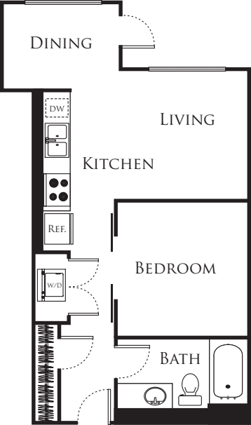 A18- Income Restricted floorplan
