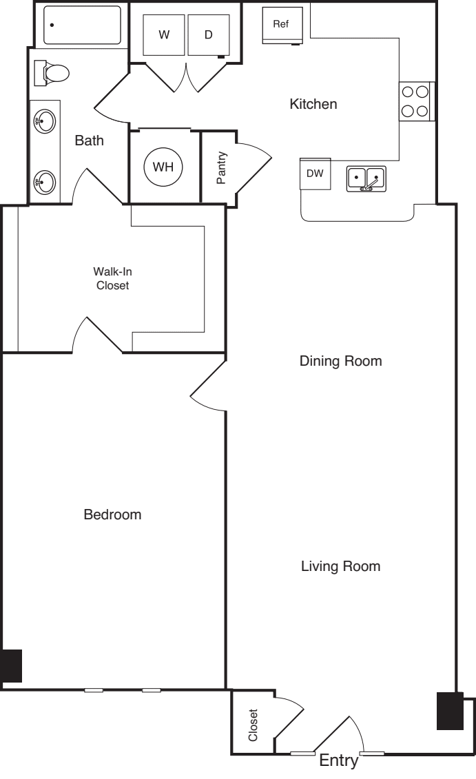 1 Bedroom A6