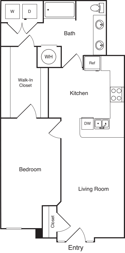 1 Bedroom A3