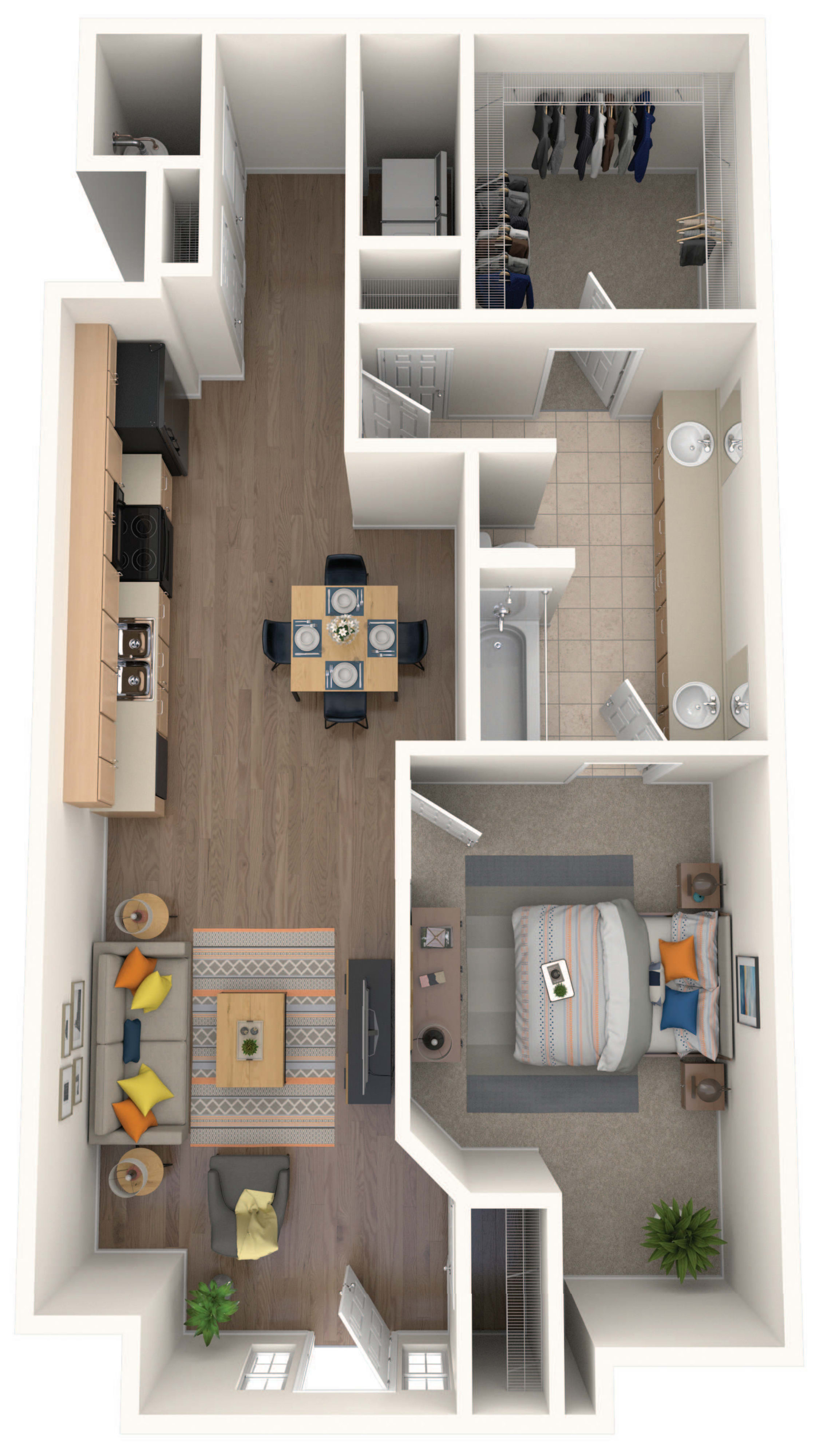 1 Bedroom A1 - Unit 344