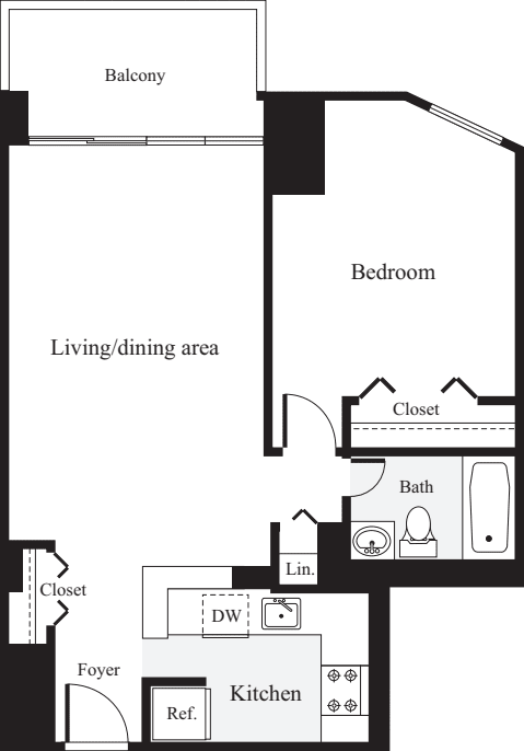 1 Bedroom C