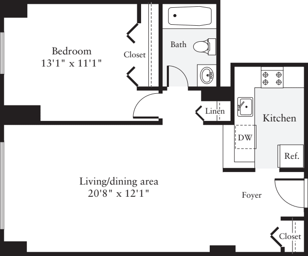 1 Bedroom I