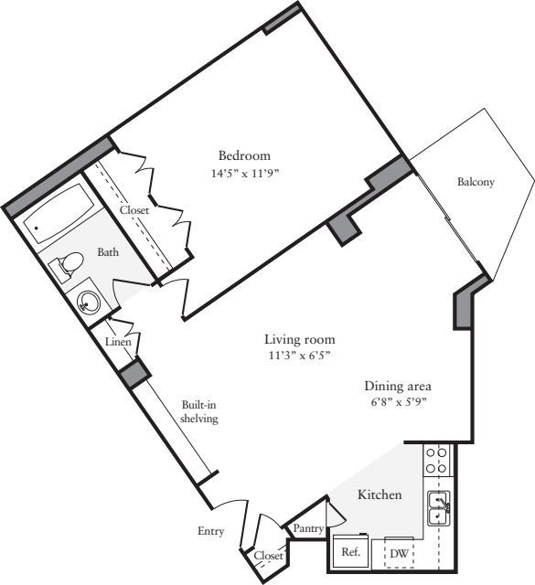 The Flats at Dupont Circle Apartments in DC Dupont Circle 2000 N