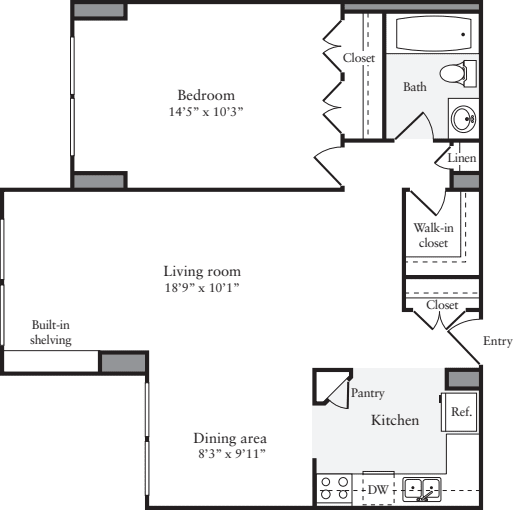 The Flats at Dupont Circle Apartments in DC Dupont Circle 2000 N