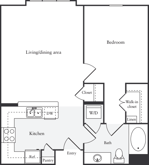1 Bedroom A