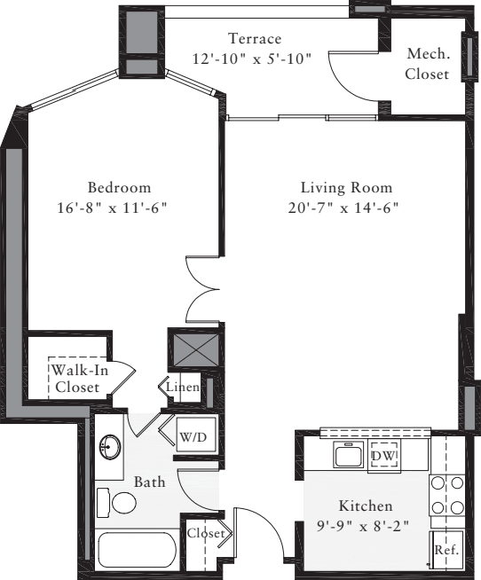 1 Bedroom D