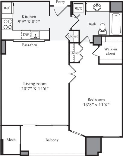 1 Bedroom I