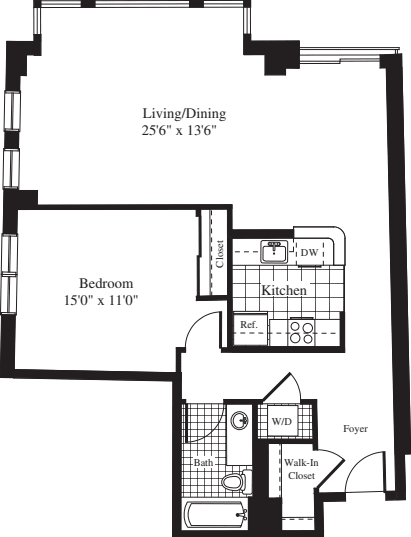 1 Bedroom N