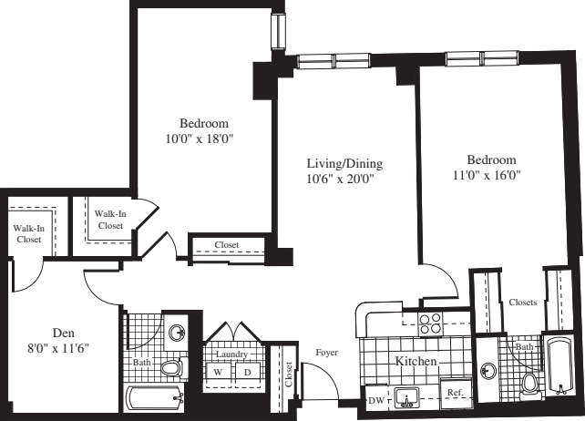 2 Bedrooms BB