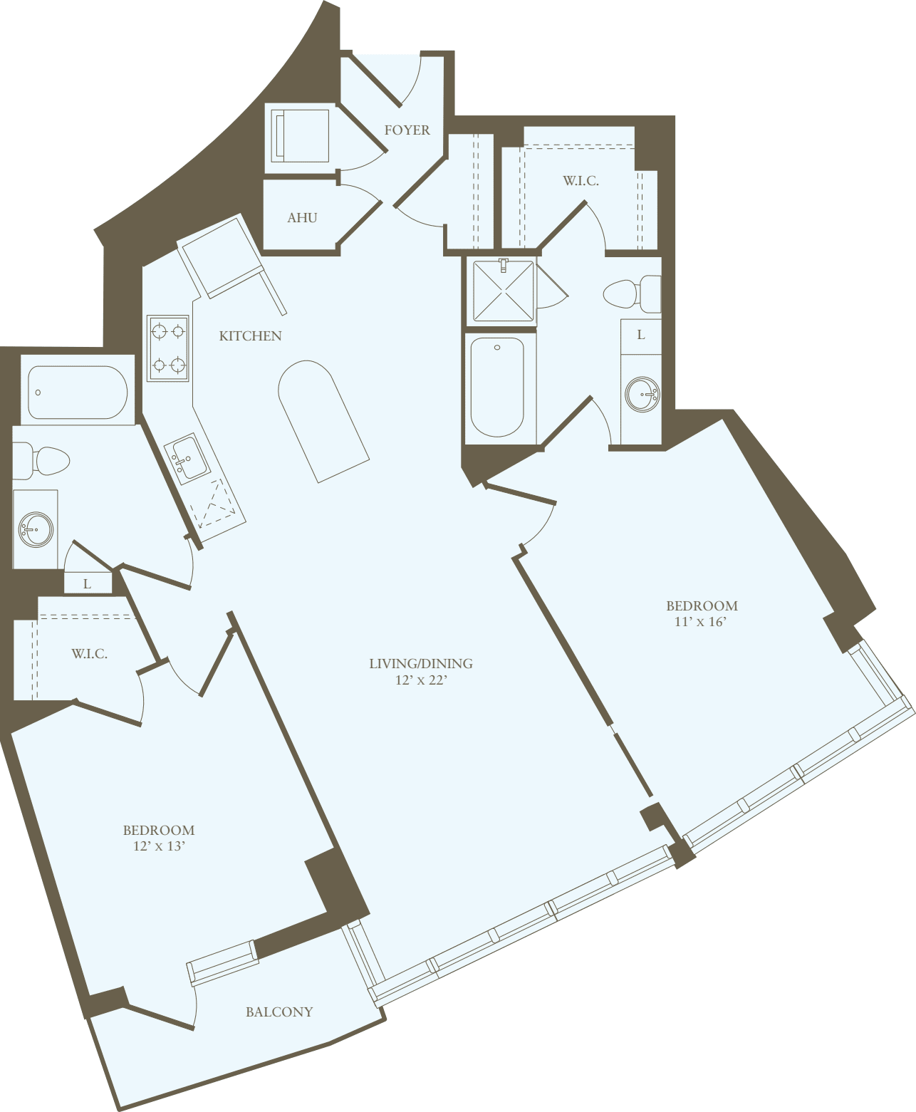 2 Bedrooms Z