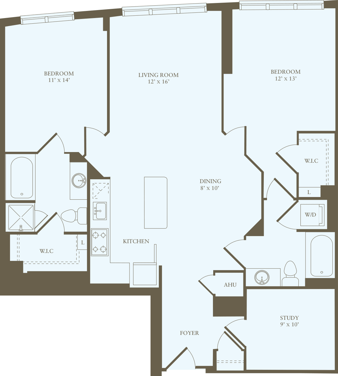 2 Bedrooms PP