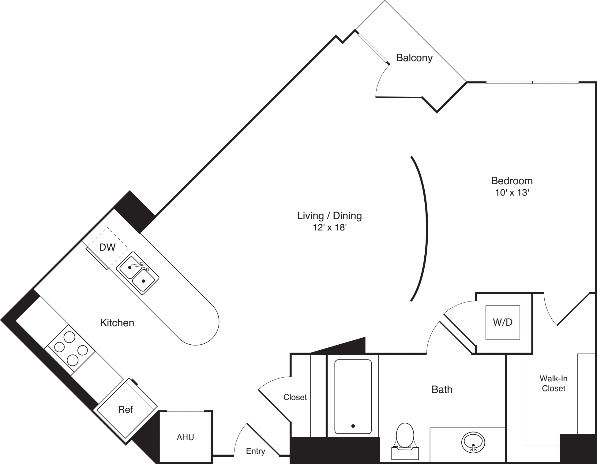 1 Bedroom E