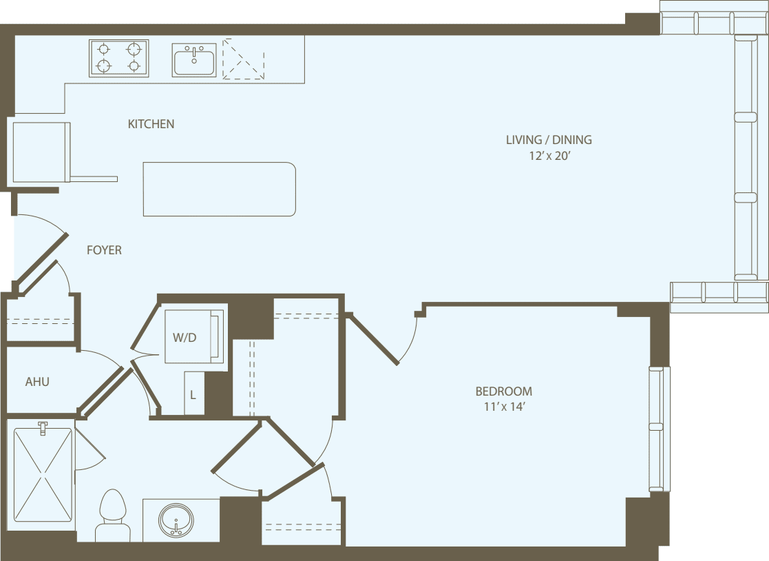 1 Bedroom I