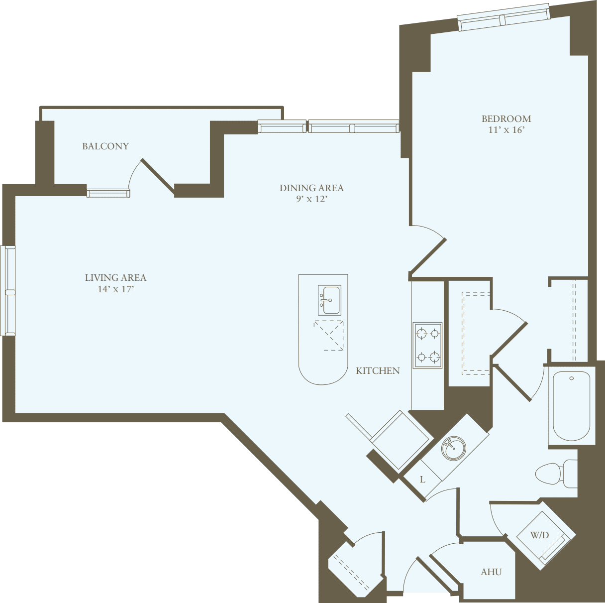 1 Bedroom CC