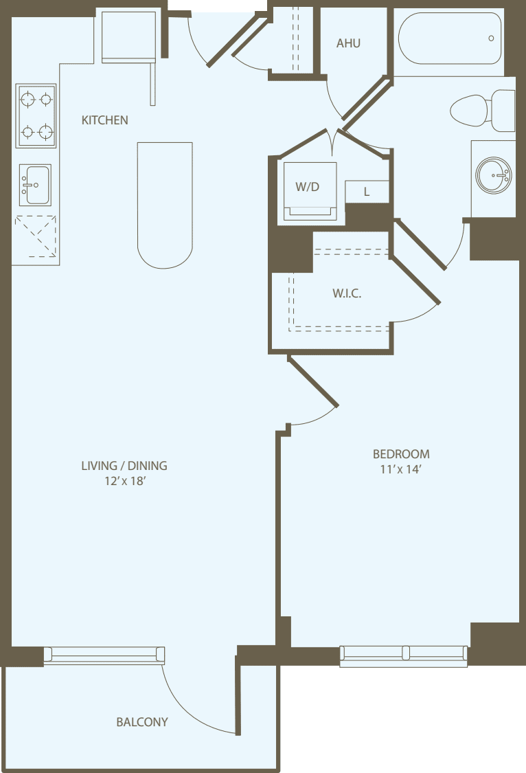 1 Bedroom B