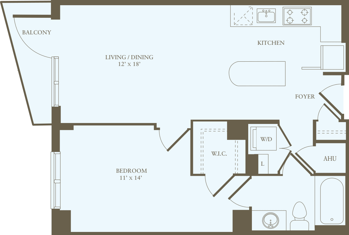 1 Bedroom C