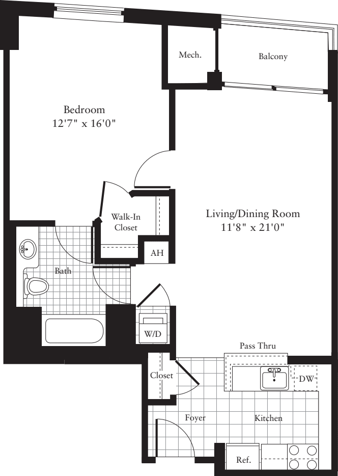 1 Bedroom C