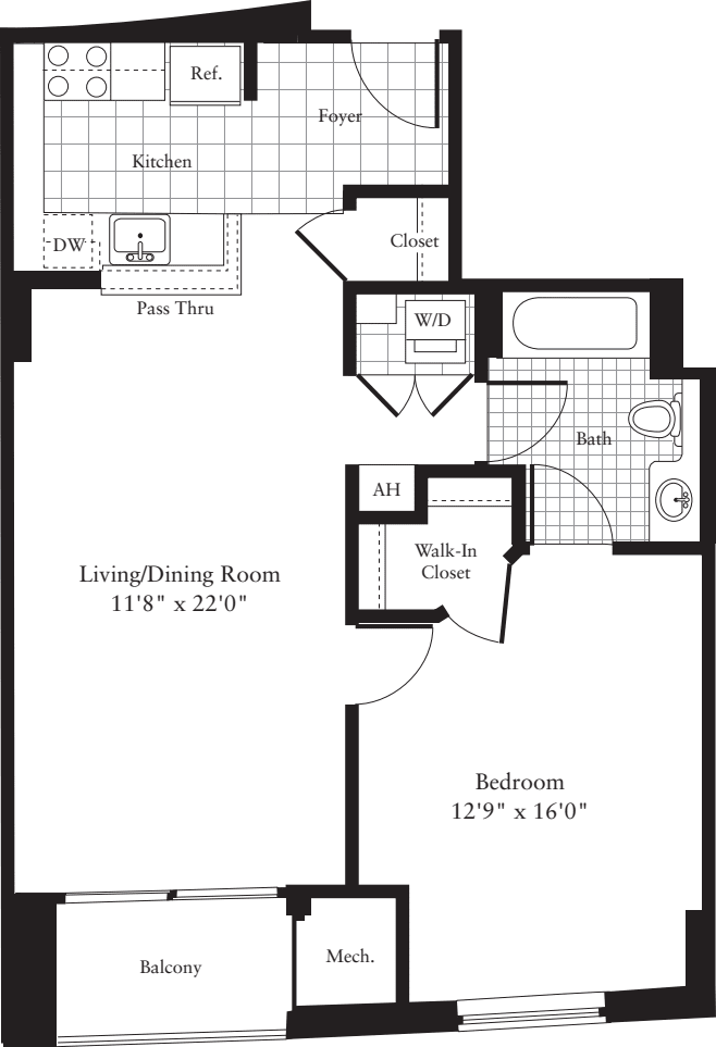 1 Bedroom G