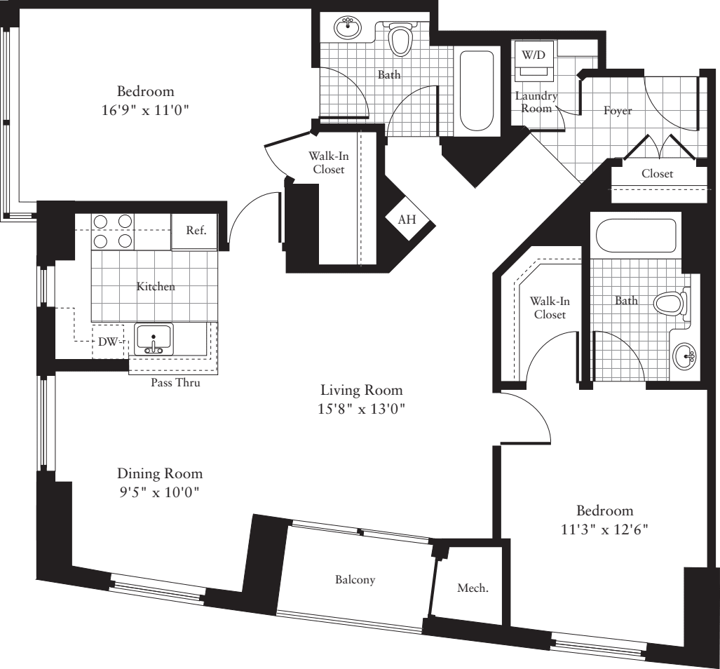 2 Bedrooms G