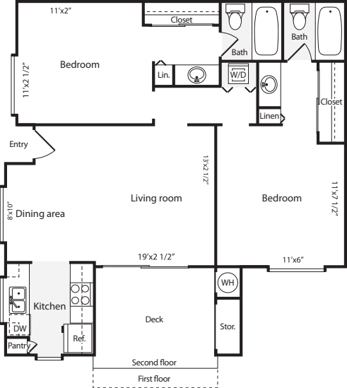 2 Bedrooms A