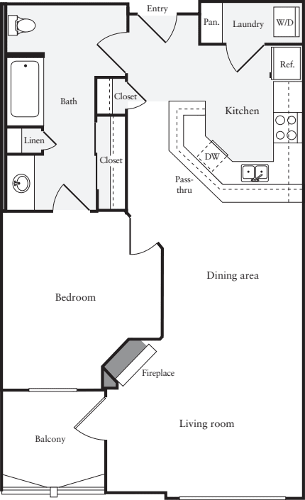 1 Bedroom C