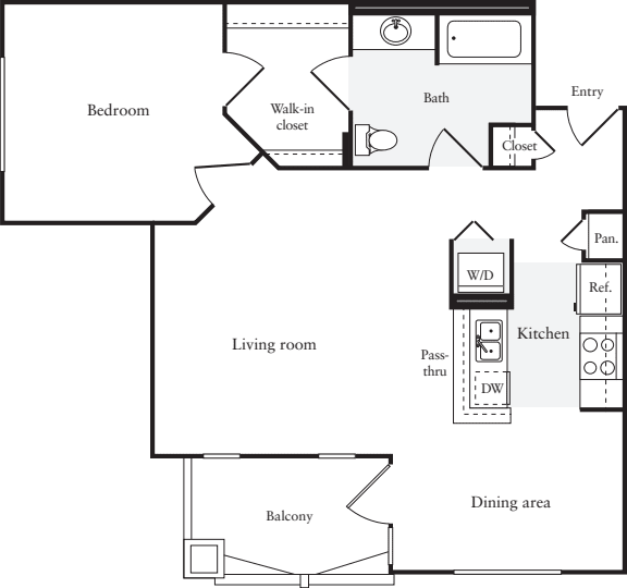 1 Bedroom D