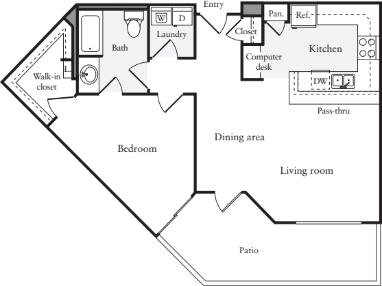 1 Bedroom E