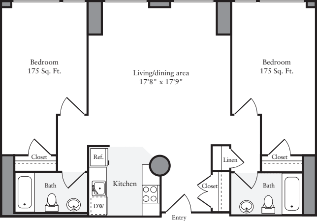 The Lofts 2 Bedrooms EE