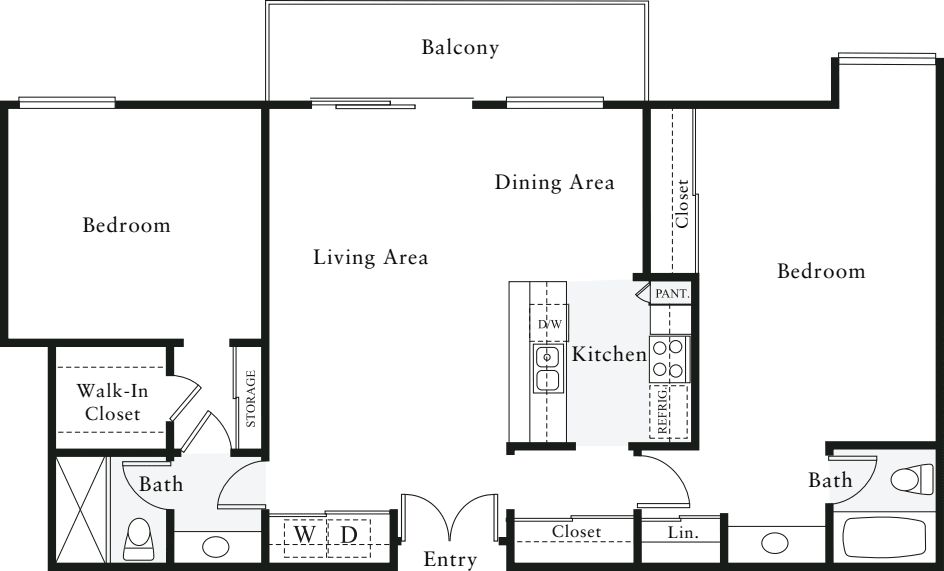 2 Bedrooms C