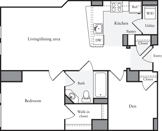 1 Bedroom M