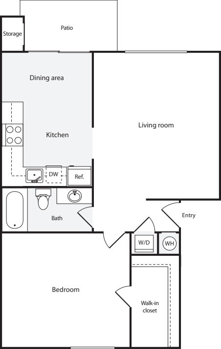 1 Bedroom A