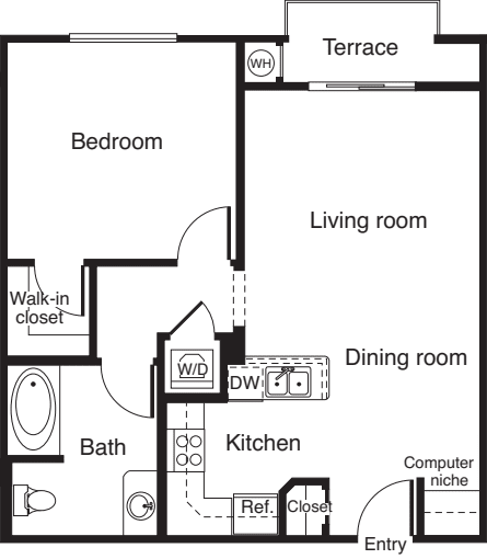 1 Bedroom C