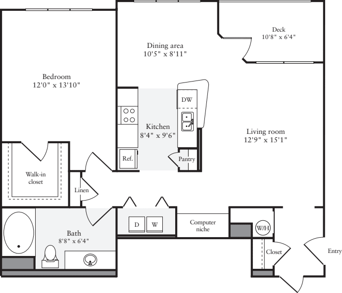 1 Bedroom D